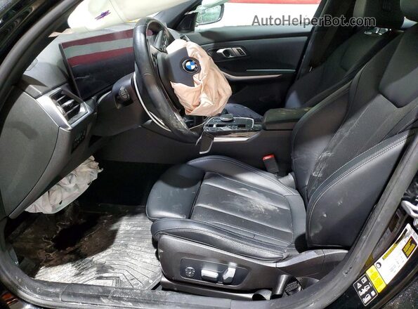 3MW89FF02P8D10103 2023 BMW 3 SERIES Black Front interior view