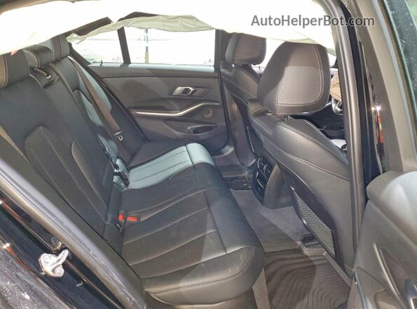 3MW89FF02P8D10103 2023 BMW 3 SERIES Black Rear seats view