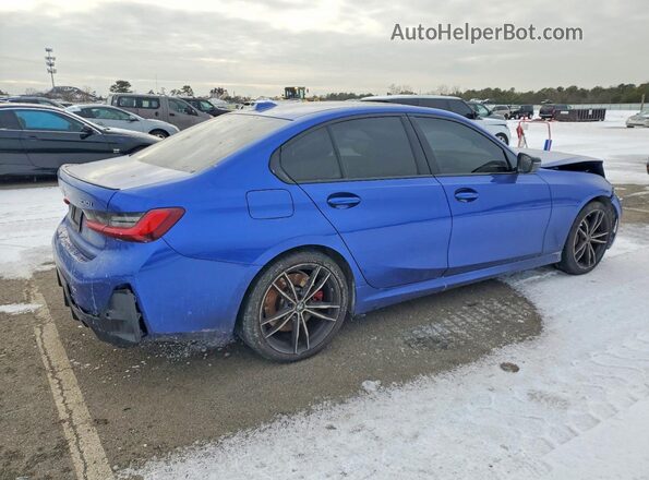 3MW89FF05R8E01160 2024 BMW 3 SERIES Blue Trasero derecho