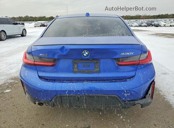 3MW89FF05R8E01160 2024 BMW 3 SERIES Blue Vista trasera