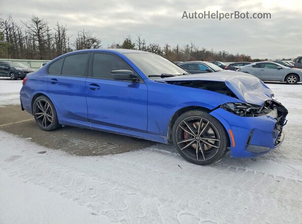 3MW89FF05R8E01160 2024 BMW 3 SERIES Blue Delantero derecho