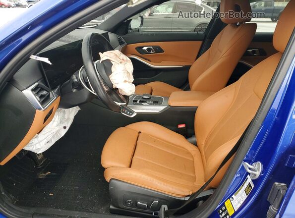 3MW89FF05R8E01160 2024 BMW 3 SERIES Blue Vista interior delantera