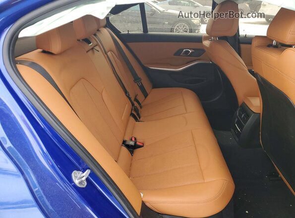 3MW89FF05R8E01160 2024 BMW 3 SERIES Blue Vista de los asientos traseros