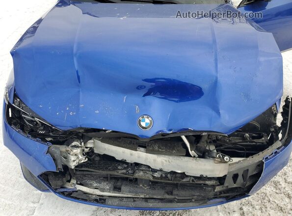 3MW89FF05R8E01160 2024 BMW 3 SERIES Blue Vista interior trasera