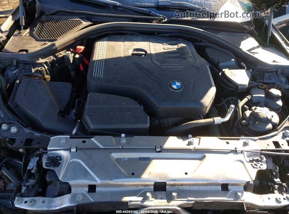 3MW89FF05R8E07735 2024 BMW 3 SERIES Black Հետևի տեսք