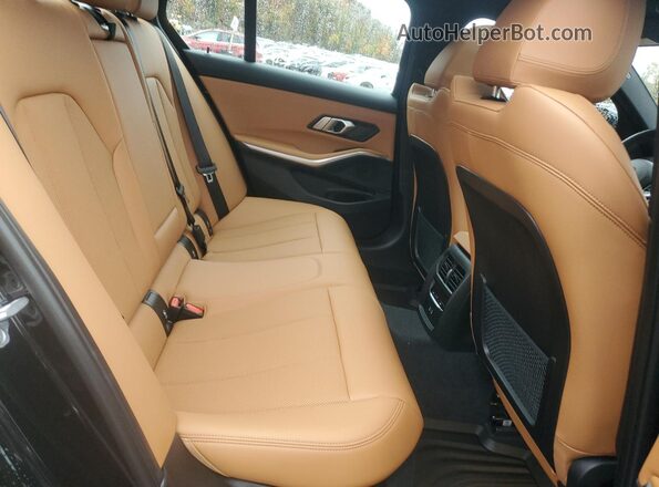 3MW89FF06P8D48112 2023 BMW 3 SERIES Black უკანა სავარძლების ხედი