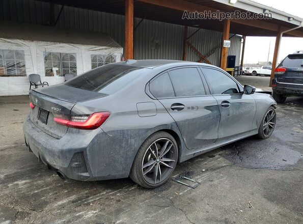 3MW89FF0XP8D77046 2023 BMW 3 SERIES Gray უკანა მარჯვენა