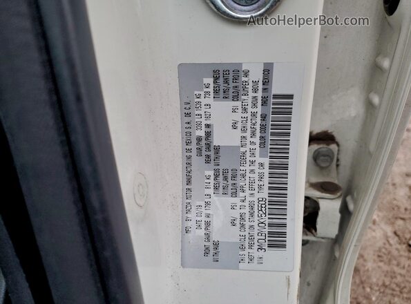 3MYDLBYV0KY525509 2019 TOYOTA YARIS White Widok komory silnika