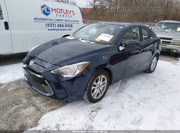 3MYDLBYV1HY148522 2017 TOYOTA YARIS IA Blue წინა მარცხენა ხედი სამი მეოთხედიდან
