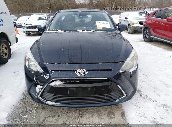 3MYDLBYV1HY148522 2017 TOYOTA YARIS IA Blue ხელსაწყოთა პანელის ხედი