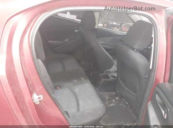 3MYDLBYV2JY330865 2018 TOYOTA YARIS IA Red VIN კოდის სტიკერის ხედი