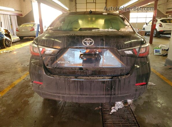3MYDLBYV2LY711618 2020 TOYOTA YARIS Black Вид ззаду