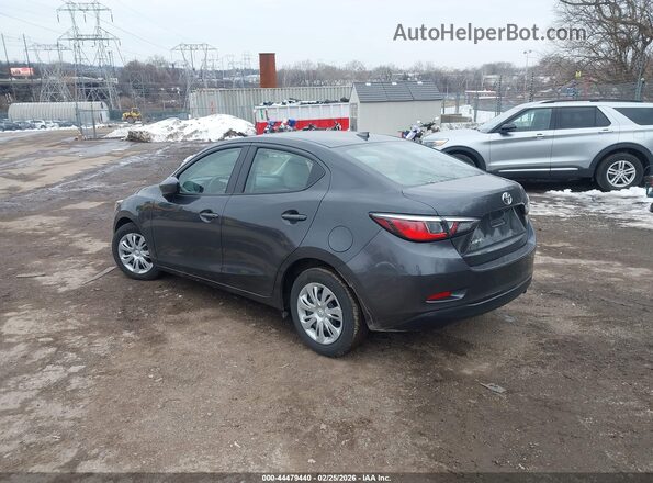 3MYDLBYV3KY523303 2019 TOYOTA YARIS Gray Tył lewy