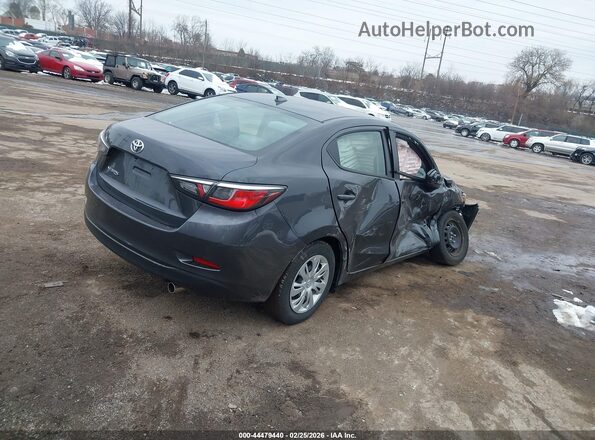 3MYDLBYV3KY523303 2019 TOYOTA YARIS Gray Tył prawy
