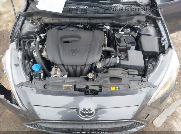 3MYDLBYV3KY523303 2019 TOYOTA YARIS Gray Widok z tyłu