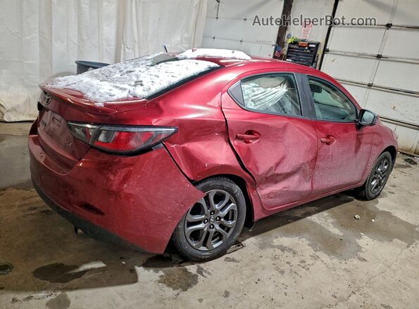 3MYDLBYV4KY510799 2019 TOYOTA YARIS Red Trasero derecho