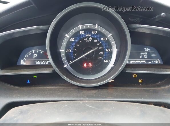 3MYDLBYV6HY155188 2017 TOYOTA YARIS IA White Vista de los asientos traseros