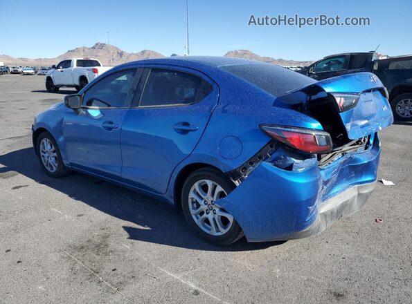 3MYDLBYVXHY193183 2017 TOYOTA YARIS Blue Задня ліва чверть