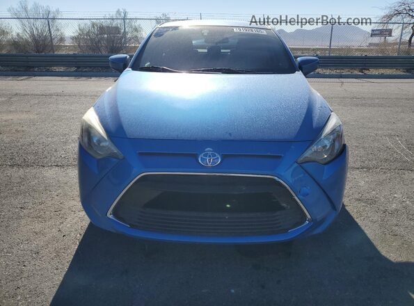 3MYDLBYVXHY193183 2017 TOYOTA YARIS Blue Вид спереду