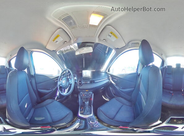 3MYDLBYVXHY193183 2017 TOYOTA YARIS Blue Вид наклейки з VIN-кодом