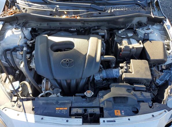 3MYDLBYVXLY715612 2020 TOYOTA YARIS Silver უკანა სალონის ხედი