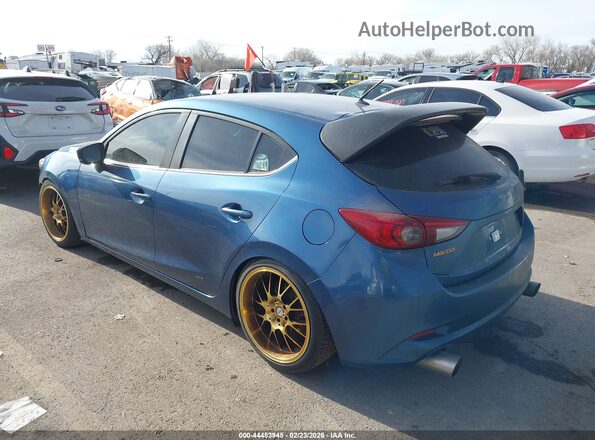 3MZBN1L73HM108935 2017 MAZDA 3 Blue Задня ліва чверть