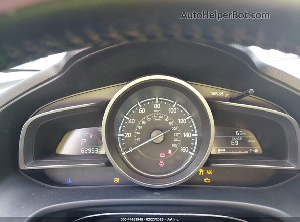 3MZBN1L73HM108935 2017 MAZDA 3 Blue Вид задніх сидінь