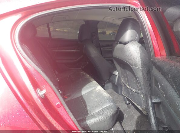 3MZBPABM0PM369763 2023 MAZDA 3 Red Vista de la etiqueta del VIN