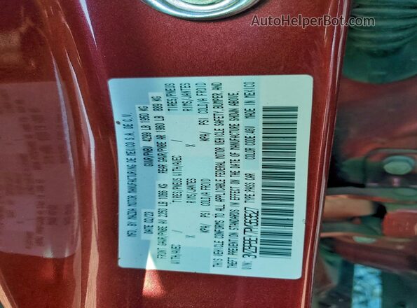 3MZBPBEY7PM363527 2023 MAZDA 3 Красный Вид подкапотного пространства