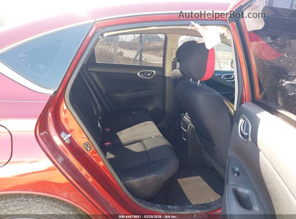3N1AB7AP0HY252726 2017 NISSAN SENTRA Красный Вид наклейки с VIN-кодом