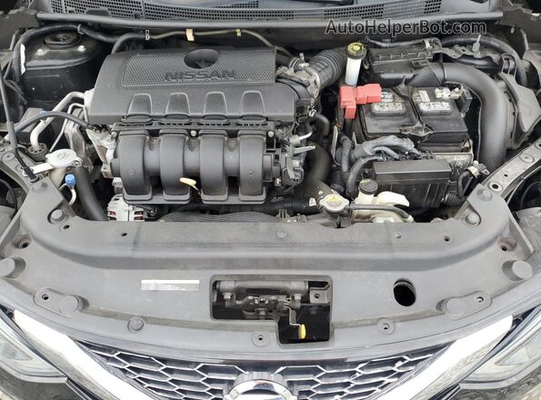3N1AB7AP0KY223590 2019 NISSAN SENTRA Black Vista interior trasera