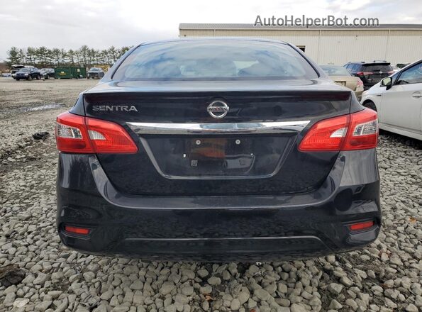 3N1AB7AP0KY223590 2019 NISSAN SENTRA Black Vista trasera