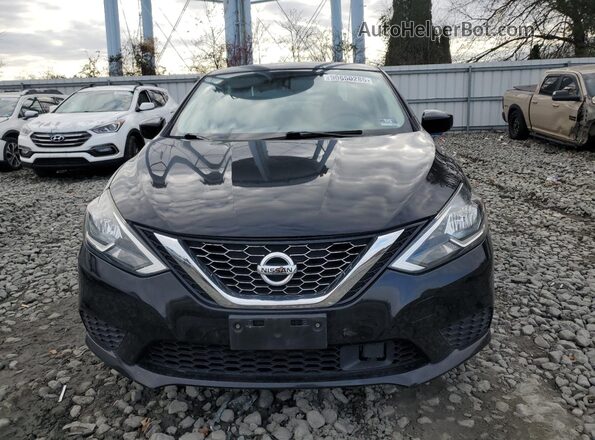 3N1AB7AP0KY223590 2019 NISSAN SENTRA Black Vista frontal