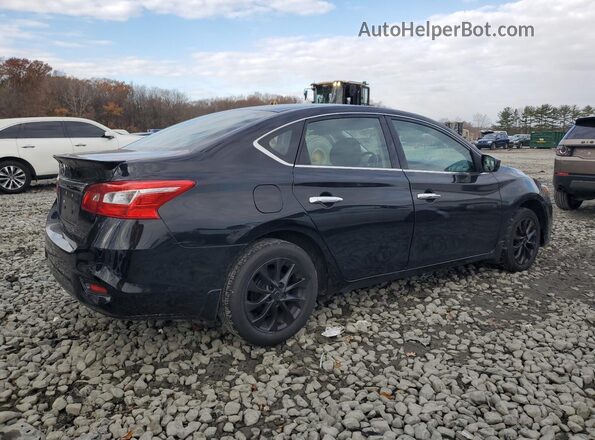 3N1AB7AP0KY223590 2019 NISSAN SENTRA Black Trasero derecho