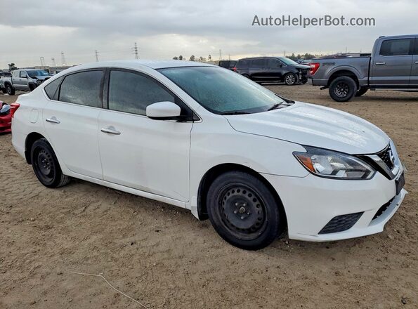 3N1AB7AP0KY255973 2019 NISSAN SENTRA White 