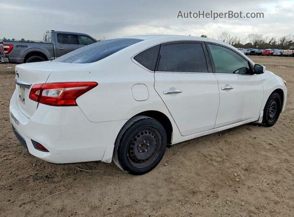 3N1AB7AP0KY255973 2019 NISSAN SENTRA White 