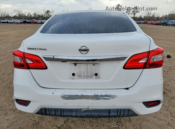 3N1AB7AP0KY255973 2019 NISSAN SENTRA White 