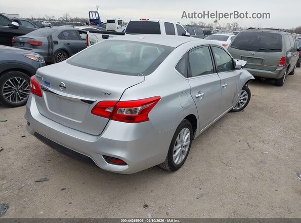 3N1AB7AP0KY317176 2019 NISSAN SENTRA Silver 