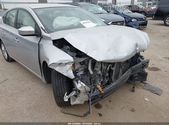 3N1AB7AP0KY317176 2019 NISSAN SENTRA Silver 