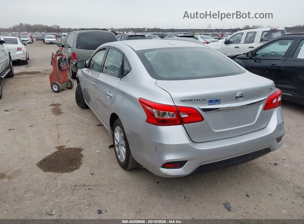 3N1AB7AP0KY317176 2019 NISSAN SENTRA Silver 