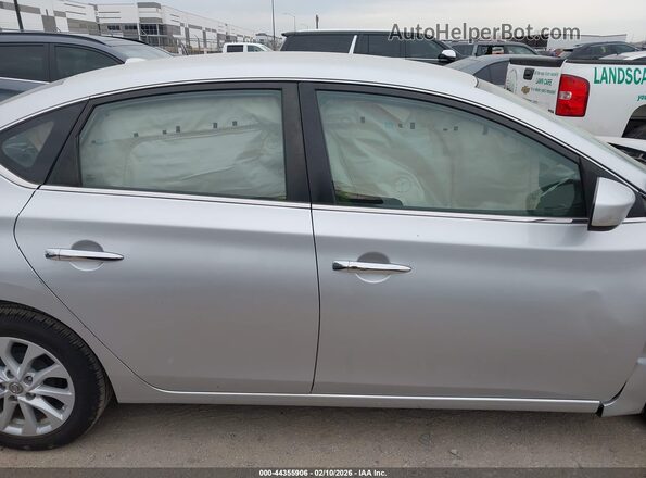 3N1AB7AP0KY317176 2019 NISSAN SENTRA Silver 