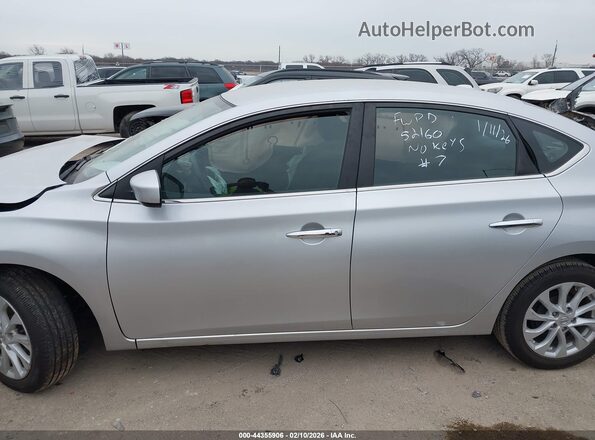 3N1AB7AP0KY317176 2019 NISSAN SENTRA Silver 