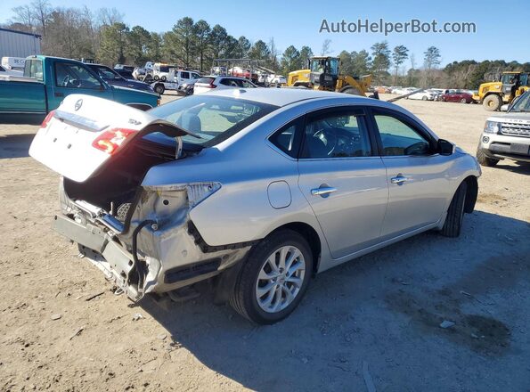 3N1AB7AP0KY424180 2019 NISSAN SENTRA Серебряный 