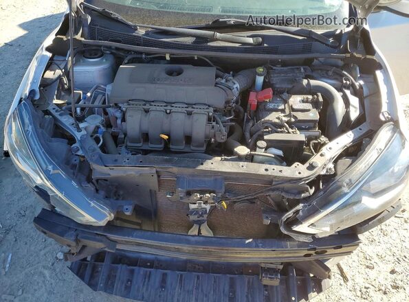 3N1AB7AP0KY424180 2019 NISSAN SENTRA Серебряный 