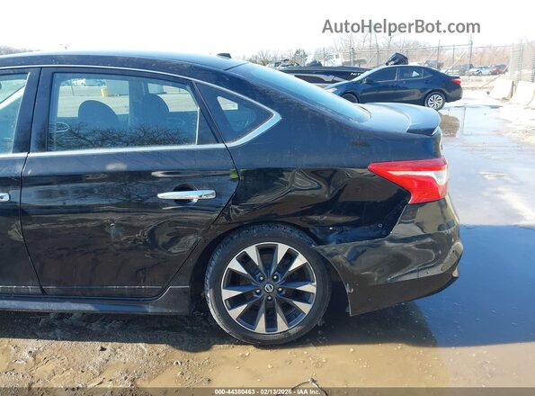 3N1AB7AP1HY234476 2017 NISSAN SENTRA Black Вид щитка приладів