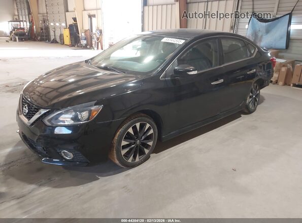 3N1AB7AP1JY316245 2018 NISSAN SENTRA Black Передня ліва чверть