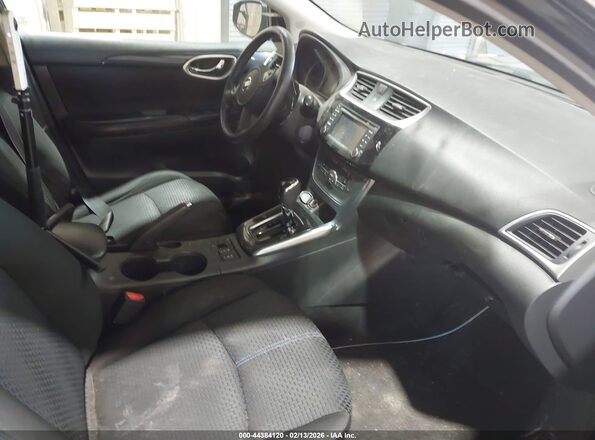 3N1AB7AP1JY316245 2018 NISSAN SENTRA Black Вид салону спереду