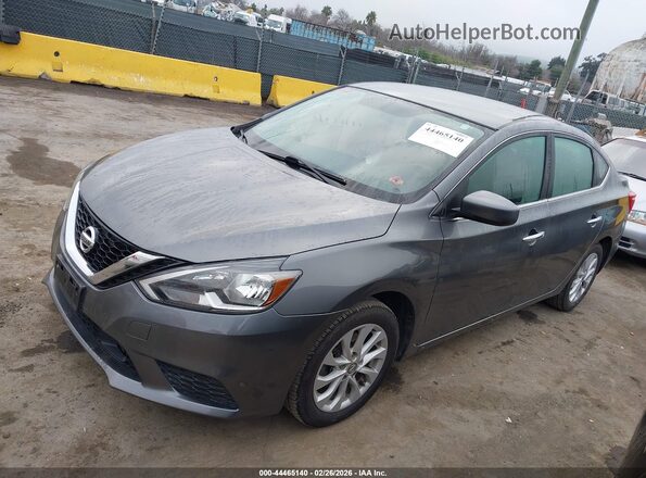 3N1AB7AP1KL627138 2019 NISSAN SENTRA Gray 