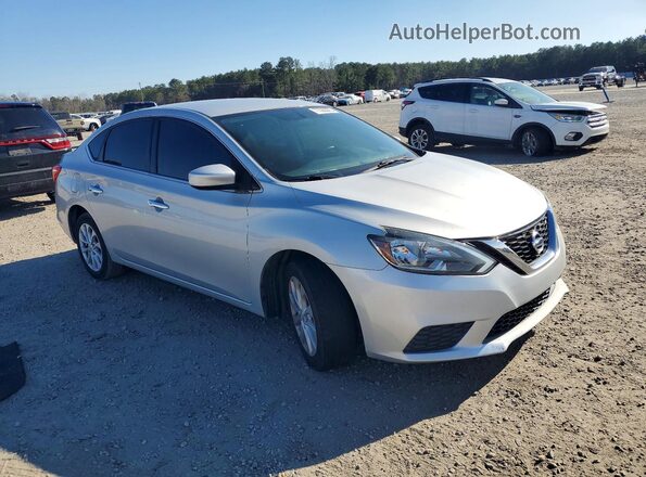 3N1AB7AP1KY229575 2019 NISSAN SENTRA Silver 
