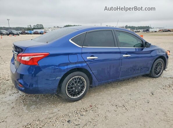 3N1AB7AP1KY264214 2019 NISSAN SENTRA Синий 